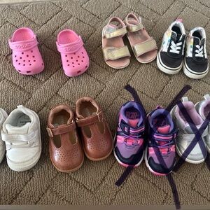 Toddler size 3 and 4 shoes